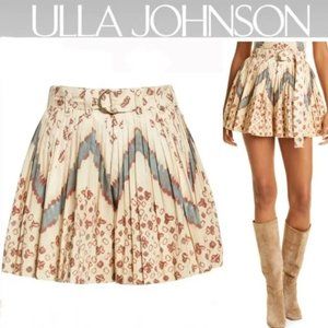 Ulla Johnson Mariana Pleated shorts  size 6